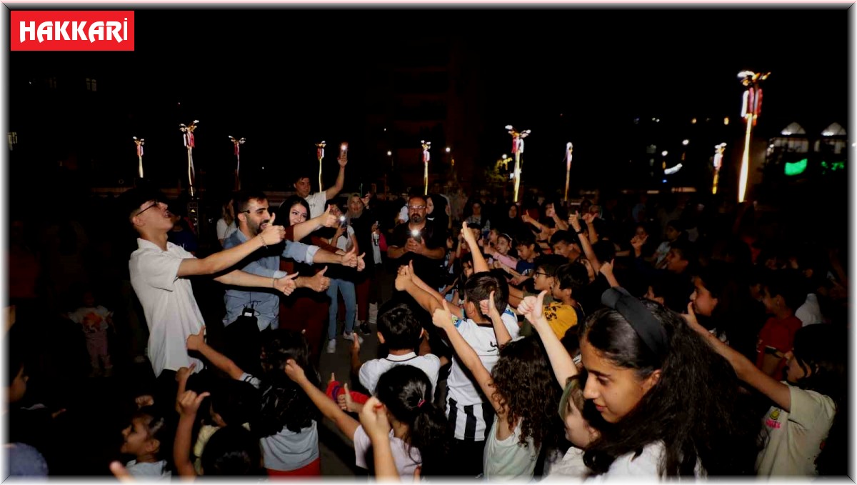 Hakkari'de çocuk etkinliklerine büyük ilgi