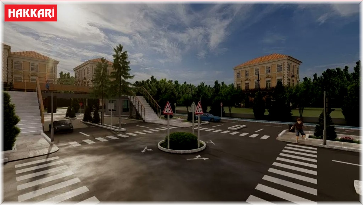 Hakkari'de 'Çocuk Trafik ve Eğitim Parkı' yapılıyor