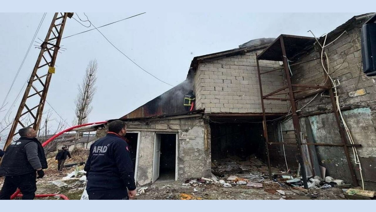 Hakkari'de demir atölyesinde patlama: 1 yaralı