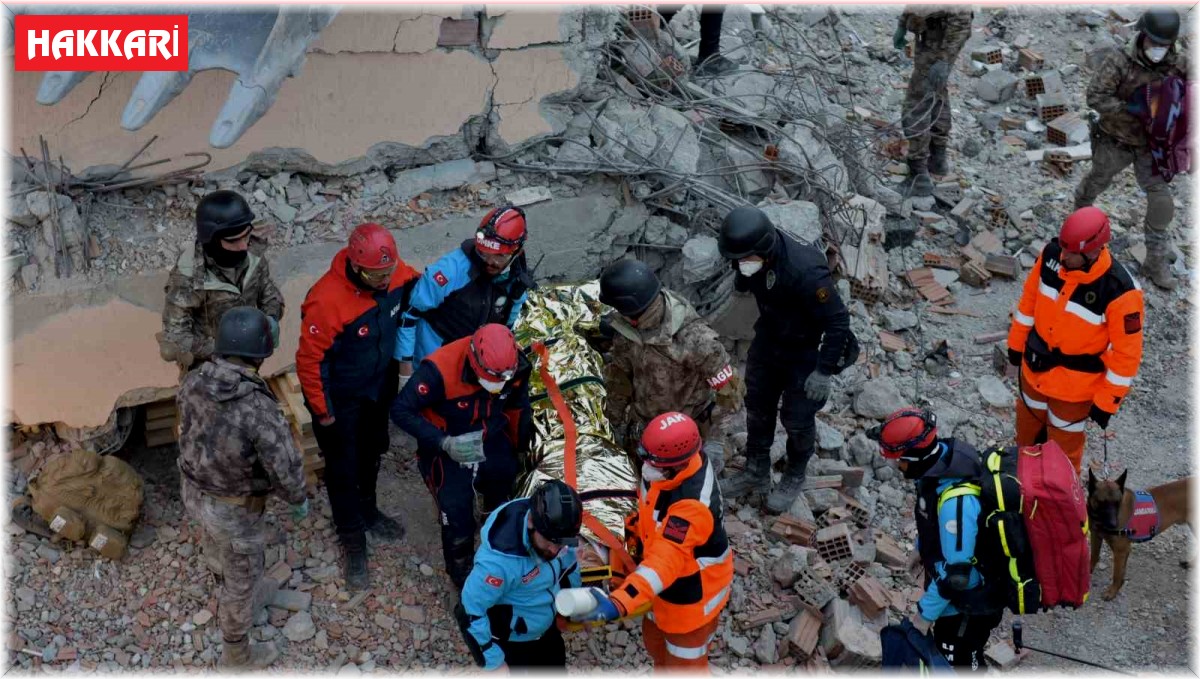 Hakkari'de deprem tatbikatı