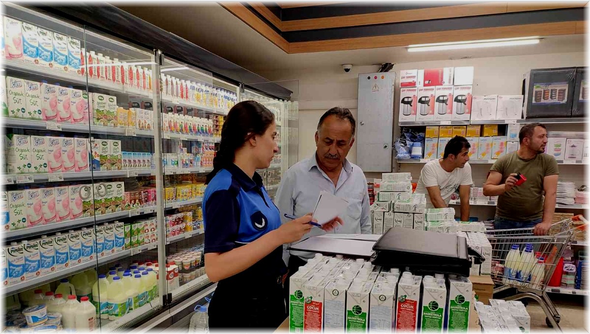 Hakkari'de 'etiket fiyatı' denetimi