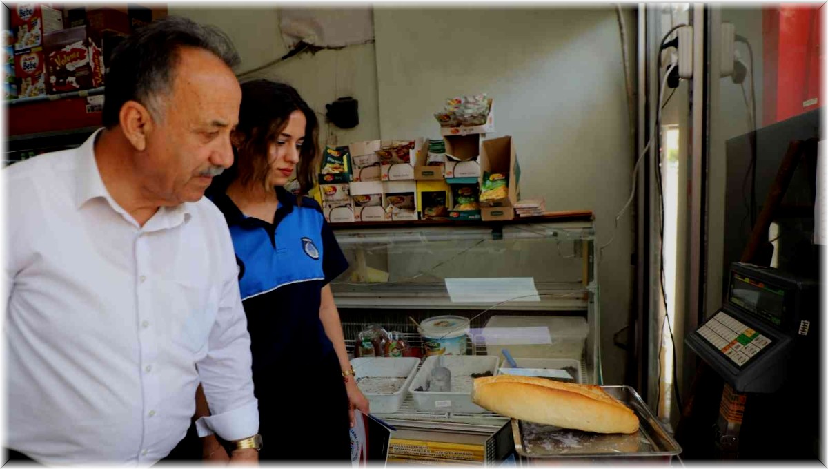 Hakkari'de gramaj ve hijyen denetimi
