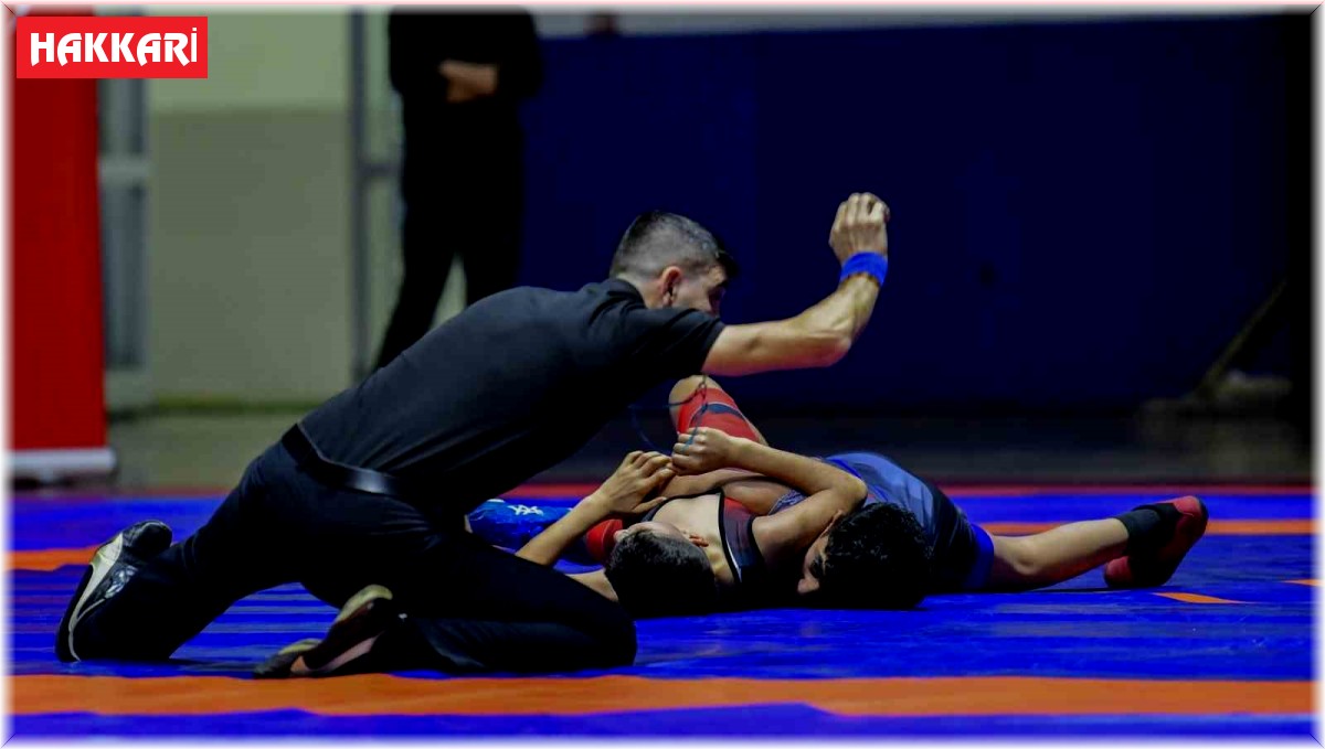 Hakkari'de güreş müsabakaları başladı