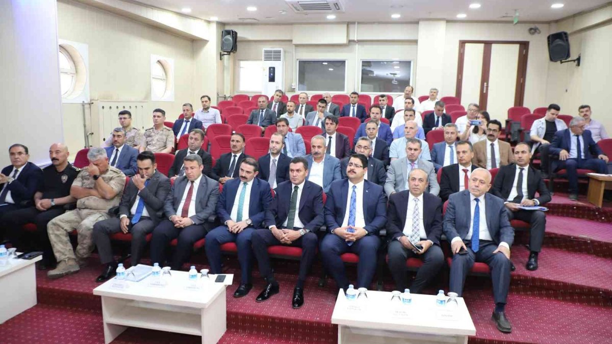Hakkari'de 'İl Koordinasyon Kurulu Toplantısı' yapıldı