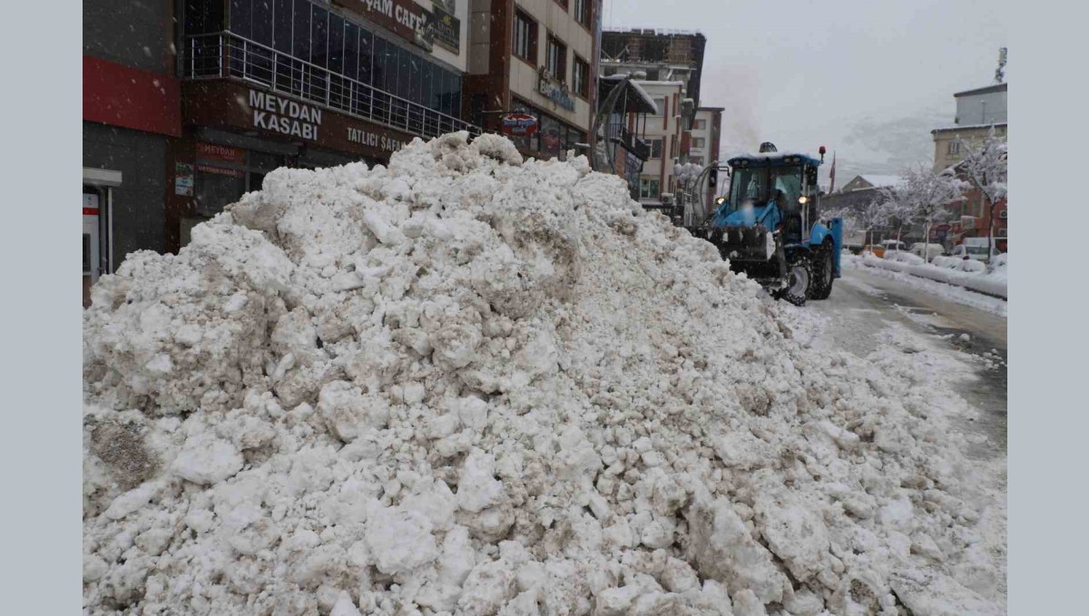 Hakkari'de "Kar Timi" görev başında