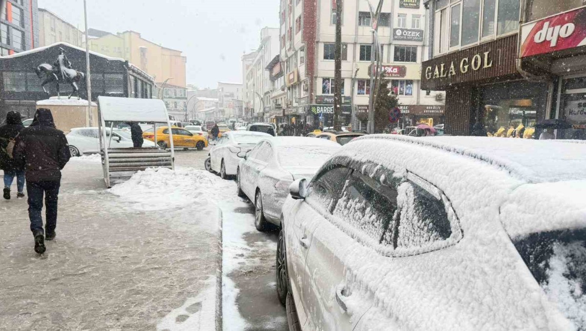 Hakkari'de kar yağışı