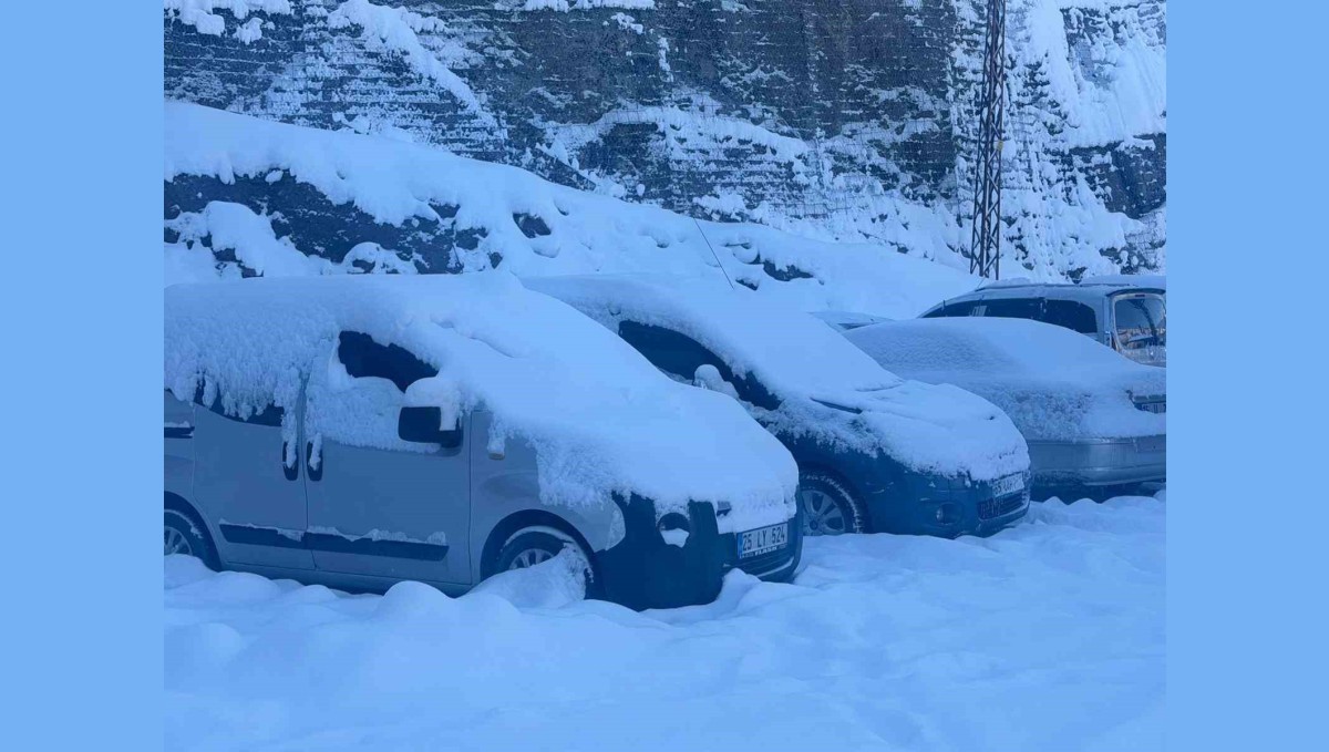 Hakkari'de kar yağışı yerini dondurucu soğuklara bıraktı