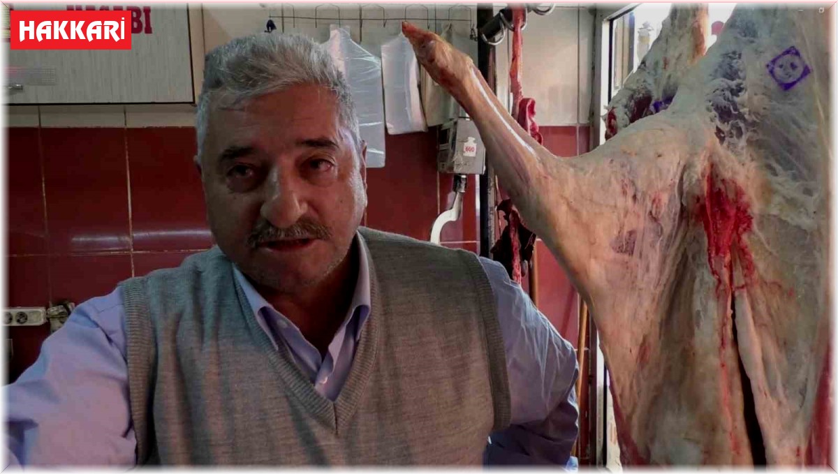 Hakkari'de kasaplar canlı hayvan bulamıyor