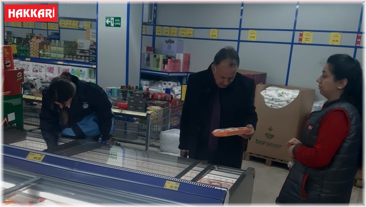 Hakkari'de kasaplar mercek altına alındı