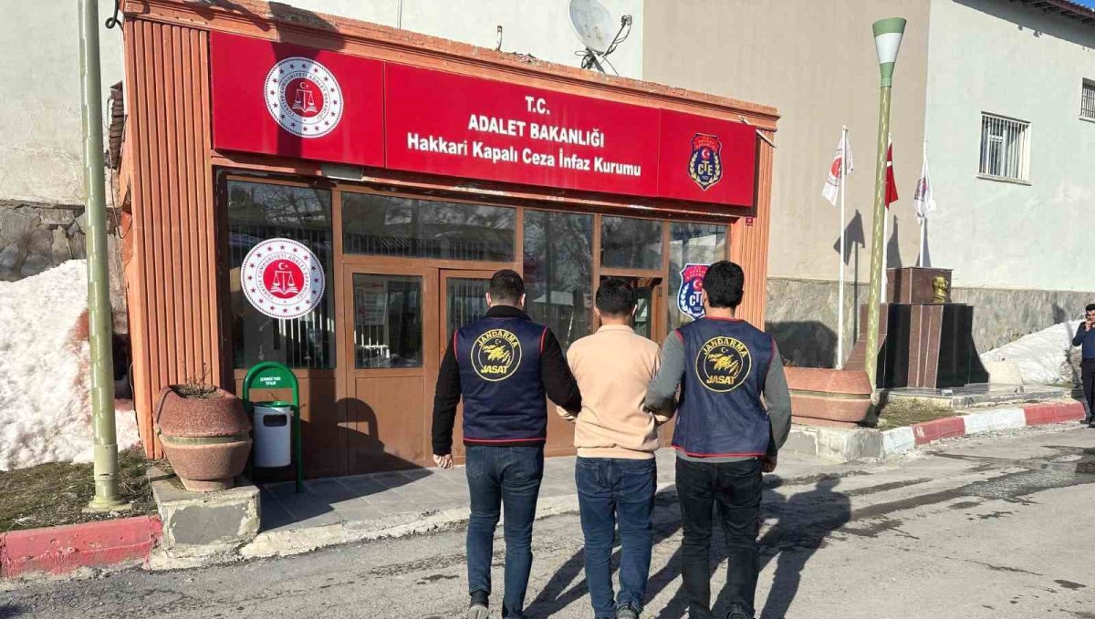 Hakkari'de kesinleşmiş hapis cezası bulunan 7 şahıs yakalandı