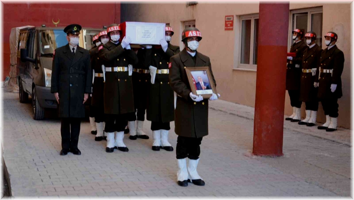 Hakkari'de Kore gazisi Kaya son yolculuğuna uğurlandı