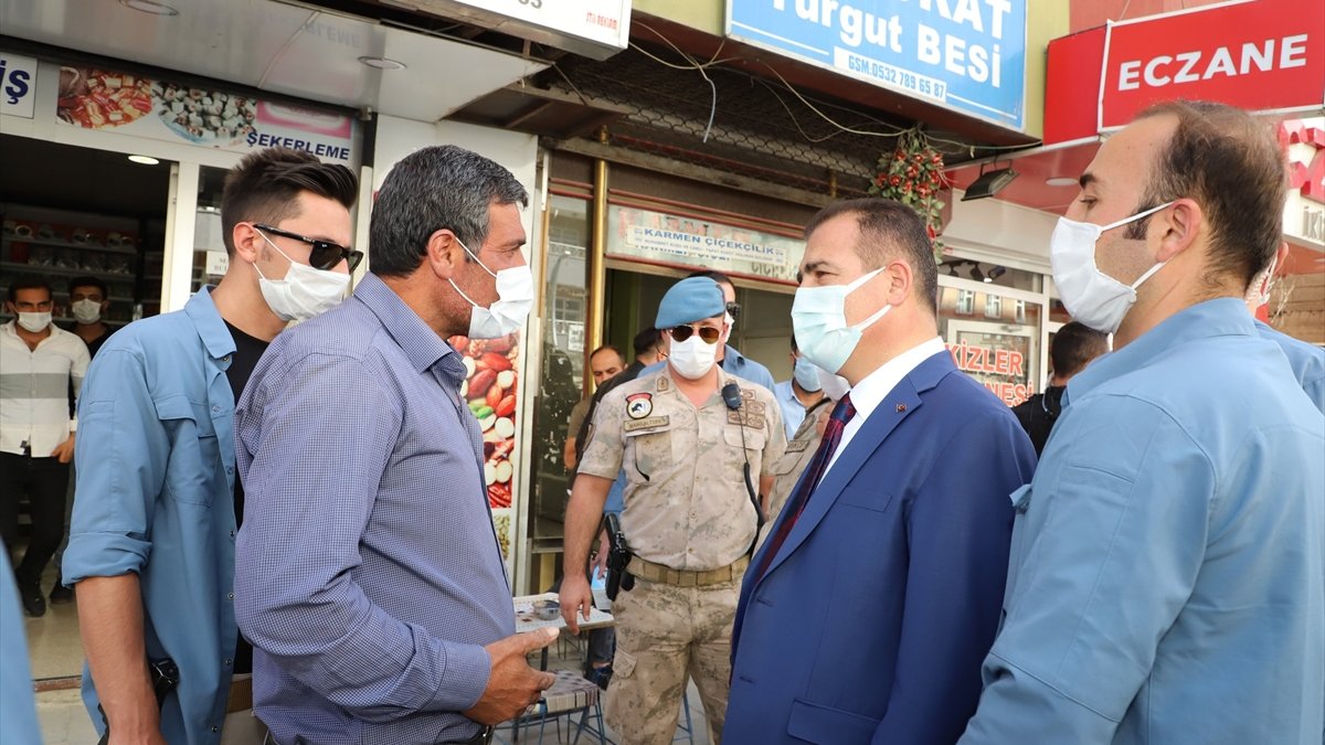 Hakkari'de Kovid-19 tedbirleri denetimi