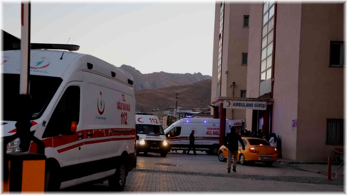 Hakkari'de maden ocağında göçük: 2 ölü, 1 yaralı