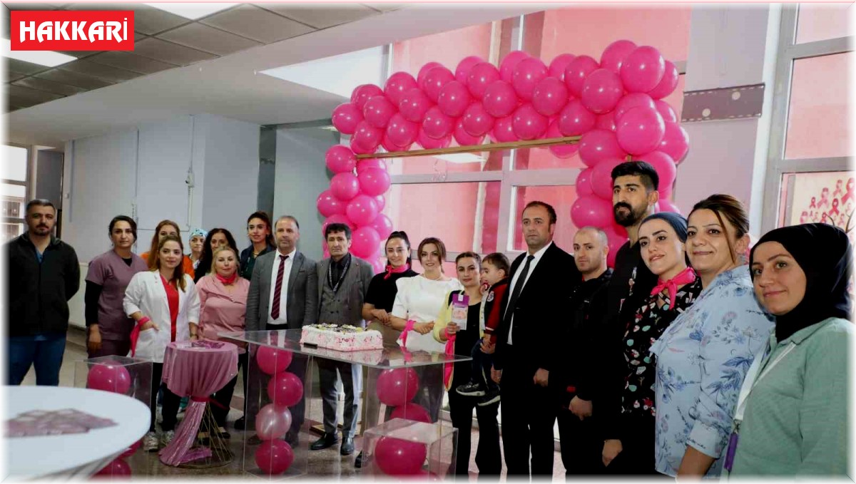 Hakkari'de "Meme Kanseri Farkındalık Ayı" etkinliği