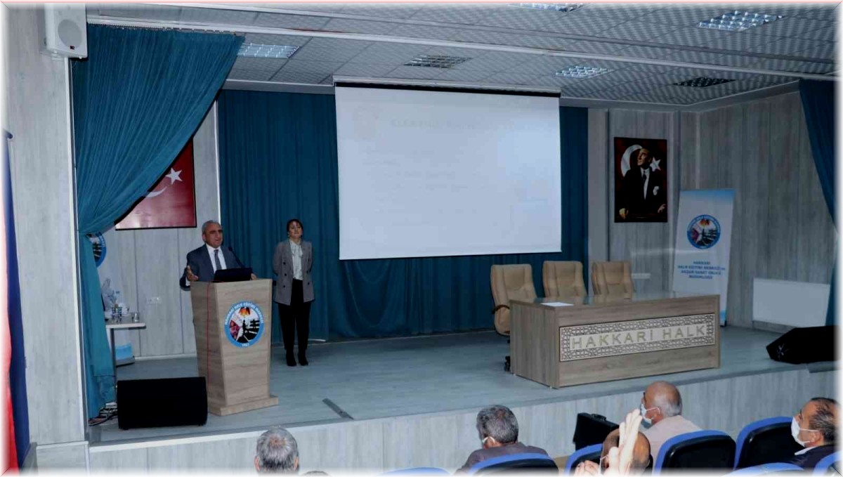 Hakkari'de Milli Eğitim Müdürlüğü çalışanlarına İSG eğitimi verildi