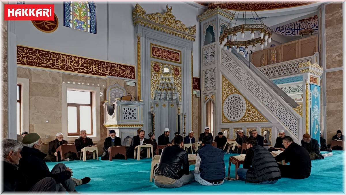 Hakkari'de mukabele geleneği sürüyor