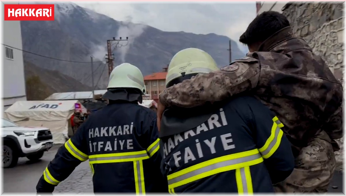 Hakkari'de nefes kesen deprem ve yangın tatbikatı