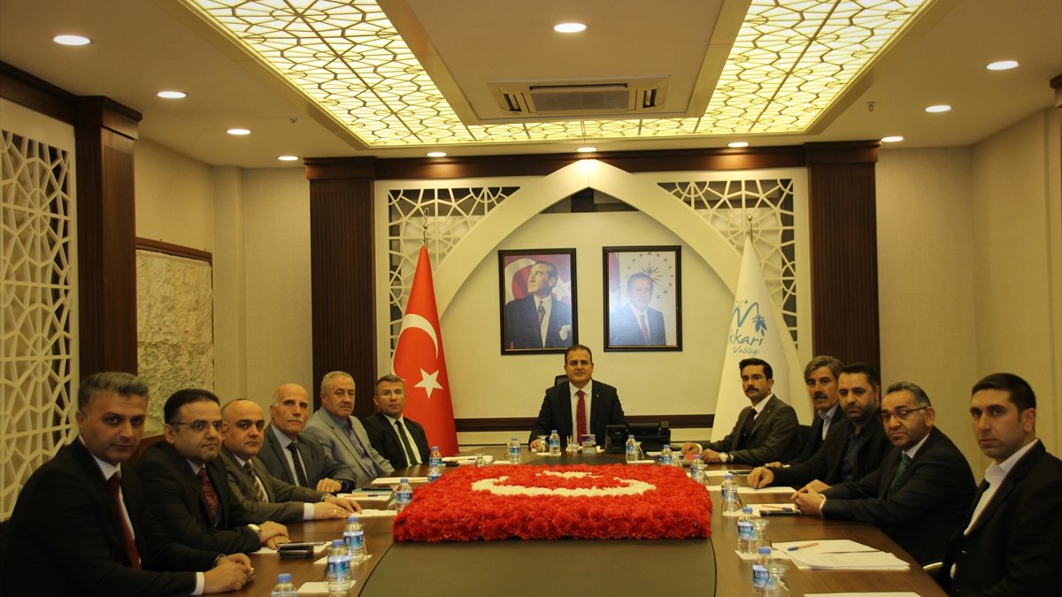 Hakkari'de OSB müteşebbis heyeti kasım ayı toplantısı yapıldı