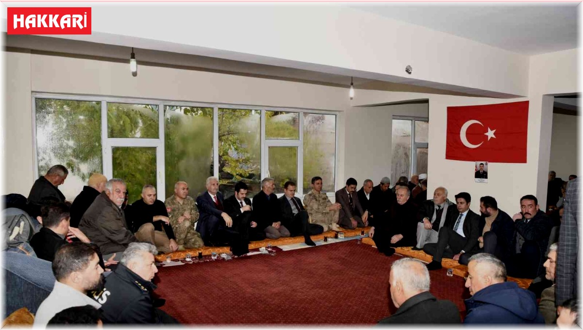 Hakkari'de şehit Korkmaz için Mevlid-i Şerif okutuldu