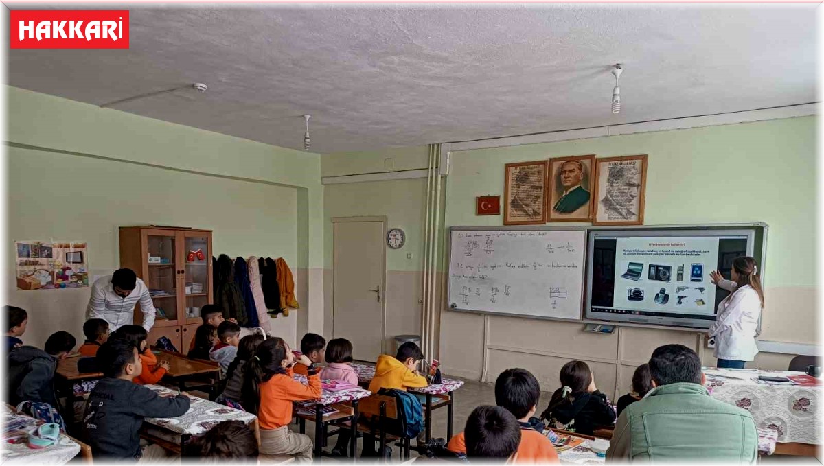 Hakkari'de sıfır atık ve geri dönüşüm eğitimi