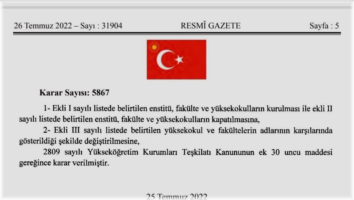 Hakkari'de sosyal bilimler fakültesi kuruldu