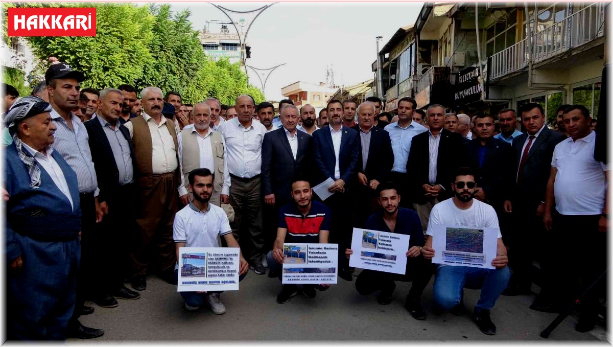 Hakkari'de STK'lar Umurlu Sınır Kapısı'nın açılmasını istedi