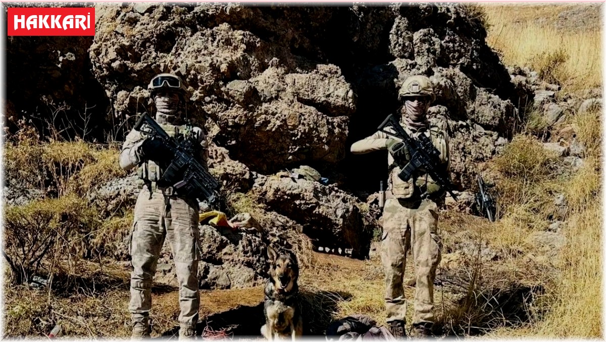 Hakkari'de terör operasyonu: Silah, mühimmat ve uyuşturucu ele geçirildi