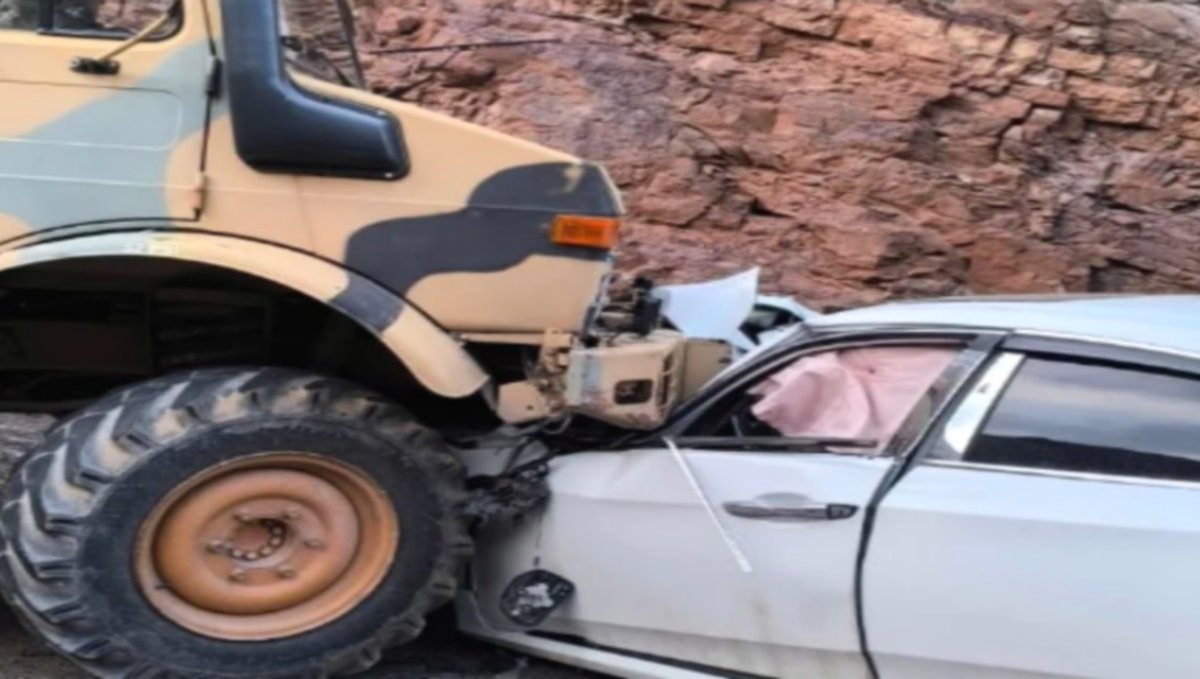 Hakkari'de trafik kazası: 1 yaralı