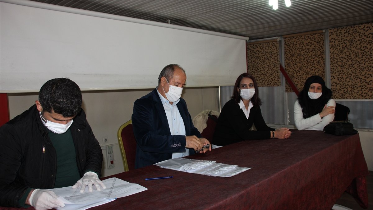 Hakkari'de TYP kurası çekildi