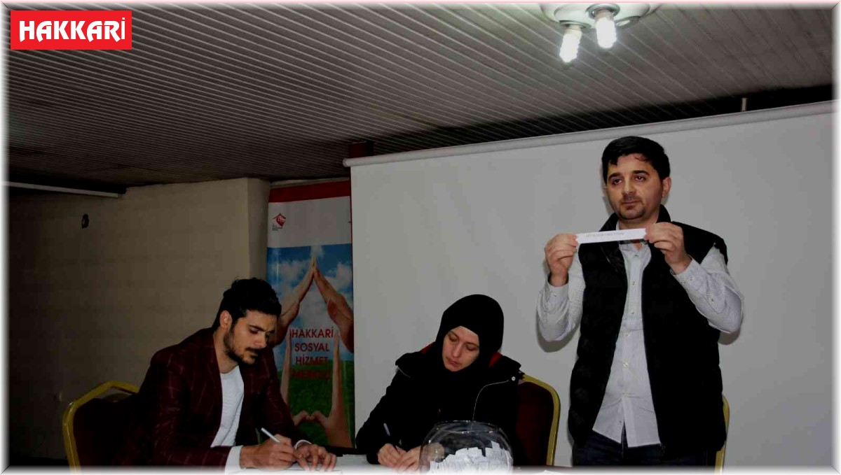 Hakkari'de TYP kurası çekildi