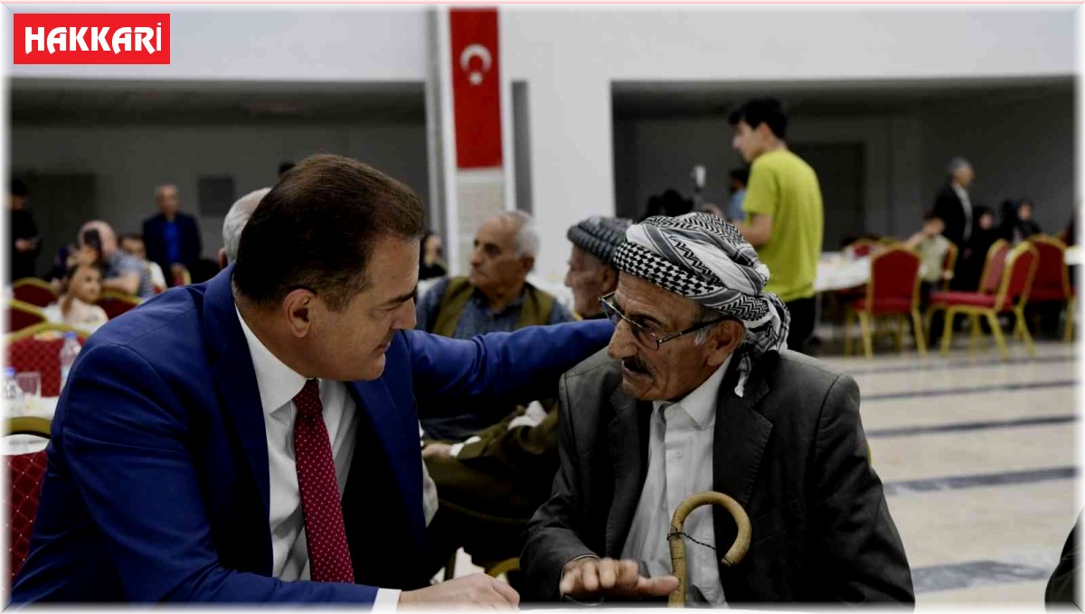 Hakkari'de yaşlılar için moral ve motivasyon gecesi