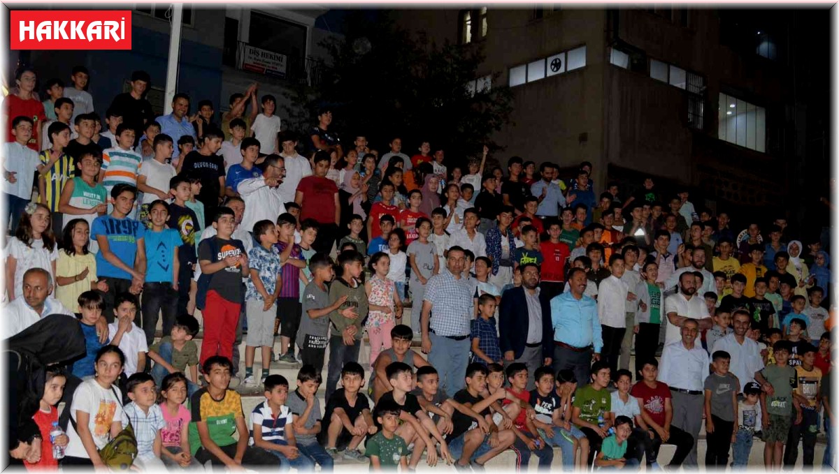 Hakkari'de yaz Kur'an kursu sona erdi