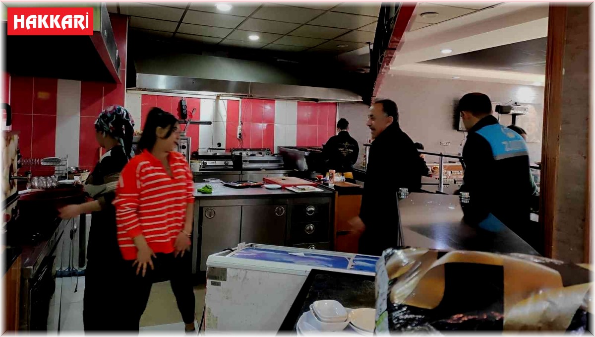 Hakkari'de yılbaşı öncesi imalathanelerde sıkı denetim