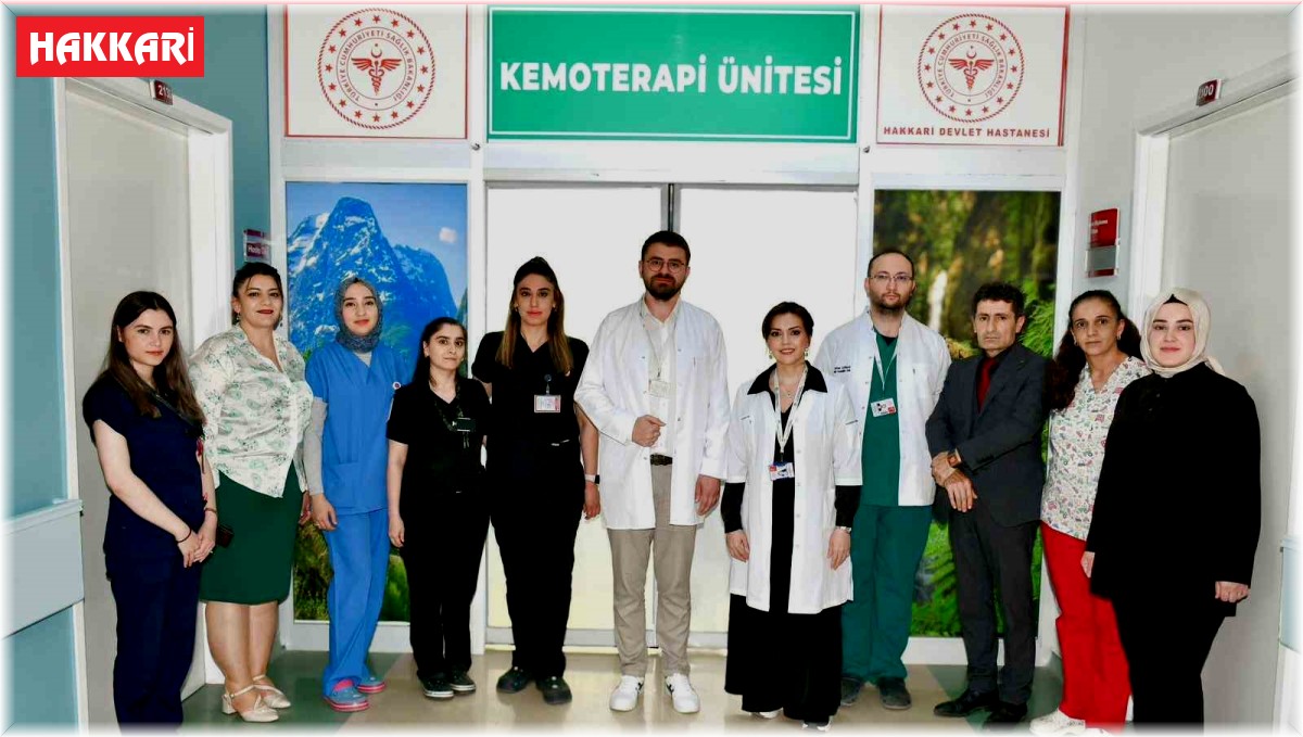 Hakkari Devlet Hastanesinde kemoterapi ünitesi açıldı