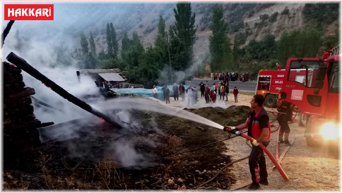 Hakkari itfaiyesi 8 bin 199 olaya müdahale etti