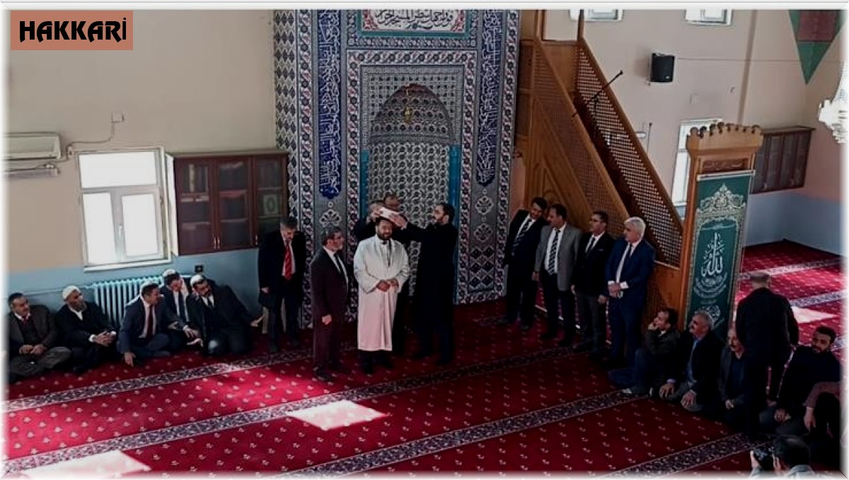 Hakkari Müftüsü İsmail Fakirullahoğlu göreve başladı
