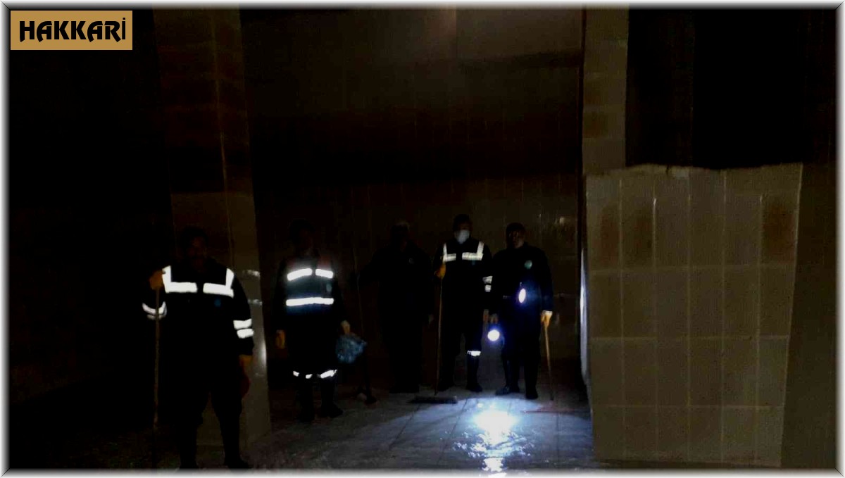 Hakkari'nin içme suyu depoları yeniden temizlendi