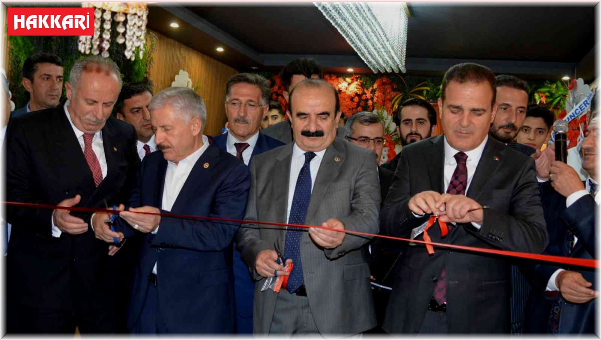 Hakkari Öğretmenevi'nde görkemli açılış