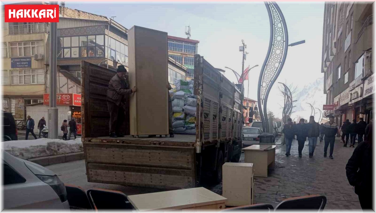 Hakkari SGK binası boşaltıldı