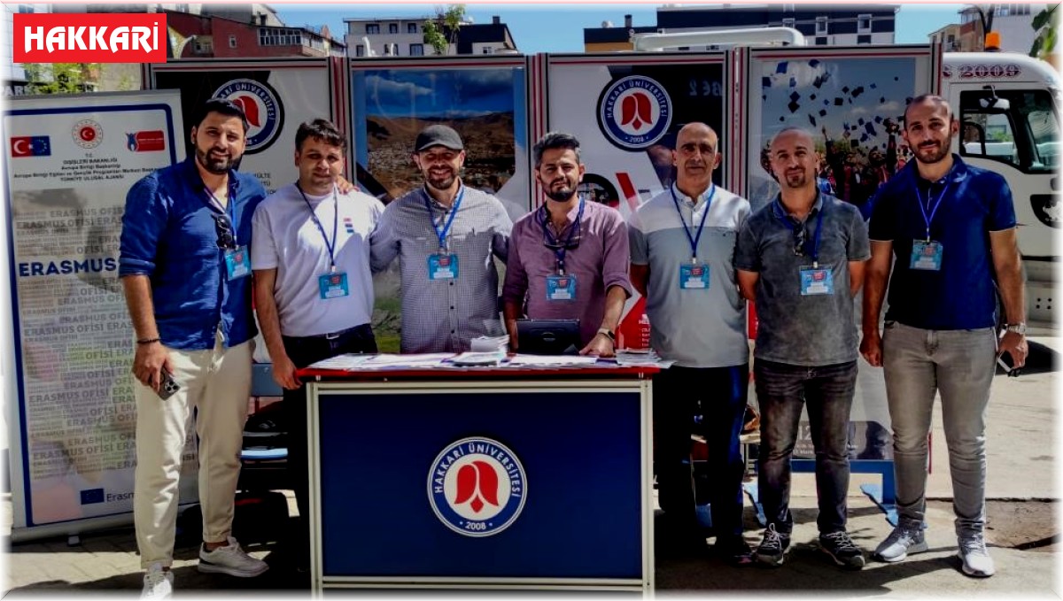 Hakkari Üniversitesinden bilgilendirme çalışması