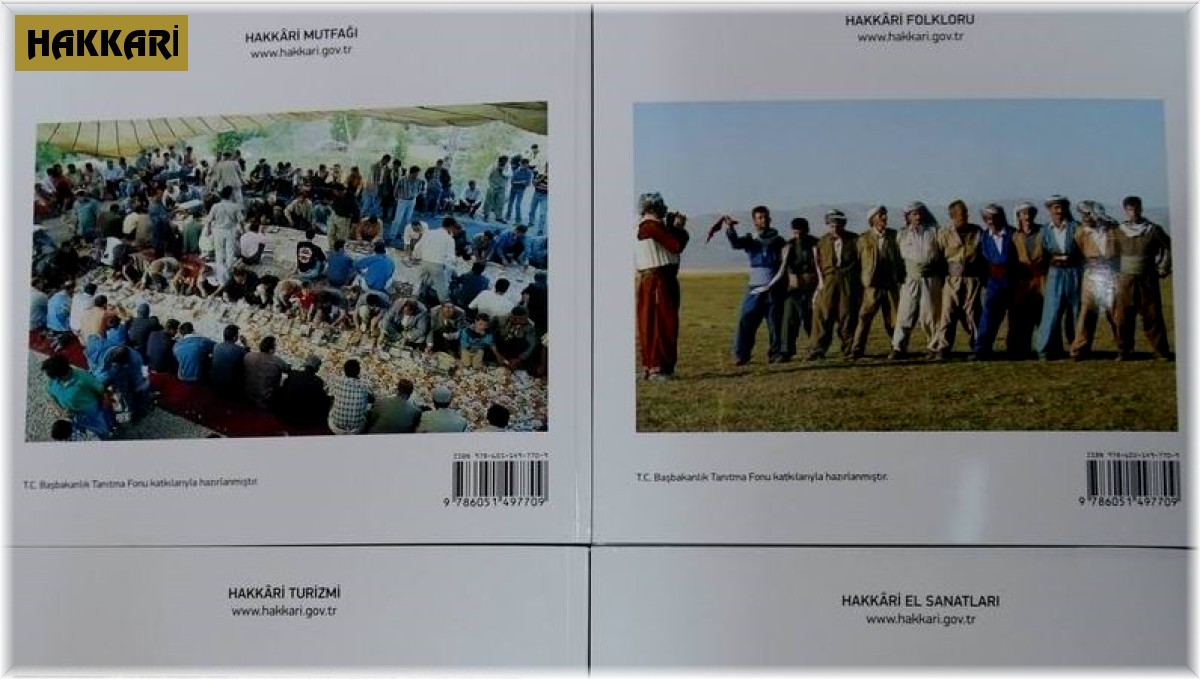 Hakkari Valiliği tanıtım kitapları bastırdı