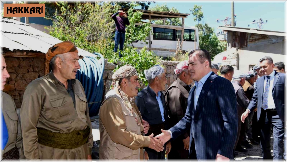 Hakkari Valisi Akbıyık sınırda ziyaretlerde bulundu