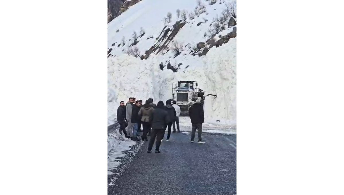 Hakkâri-Van ve Şırnak yolunda çığ alarmı