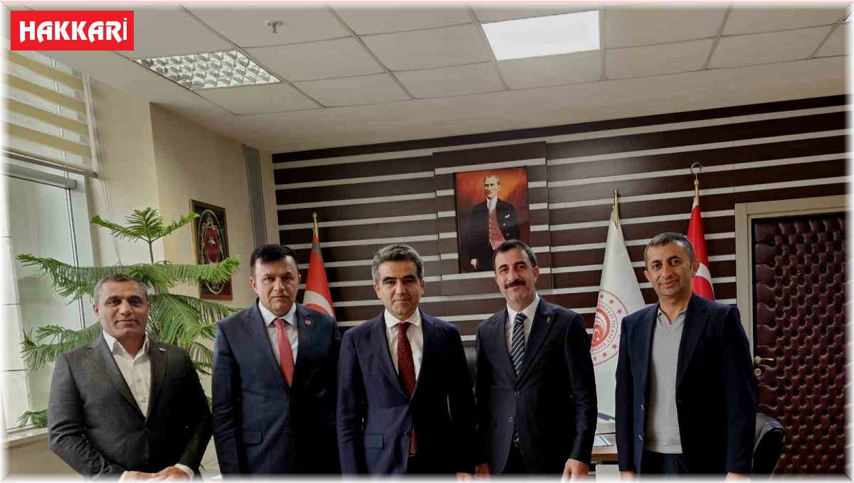 Hakkari ve ilçelerindeki sıkıntı ve sorunları Ankara'ya taşıdılar