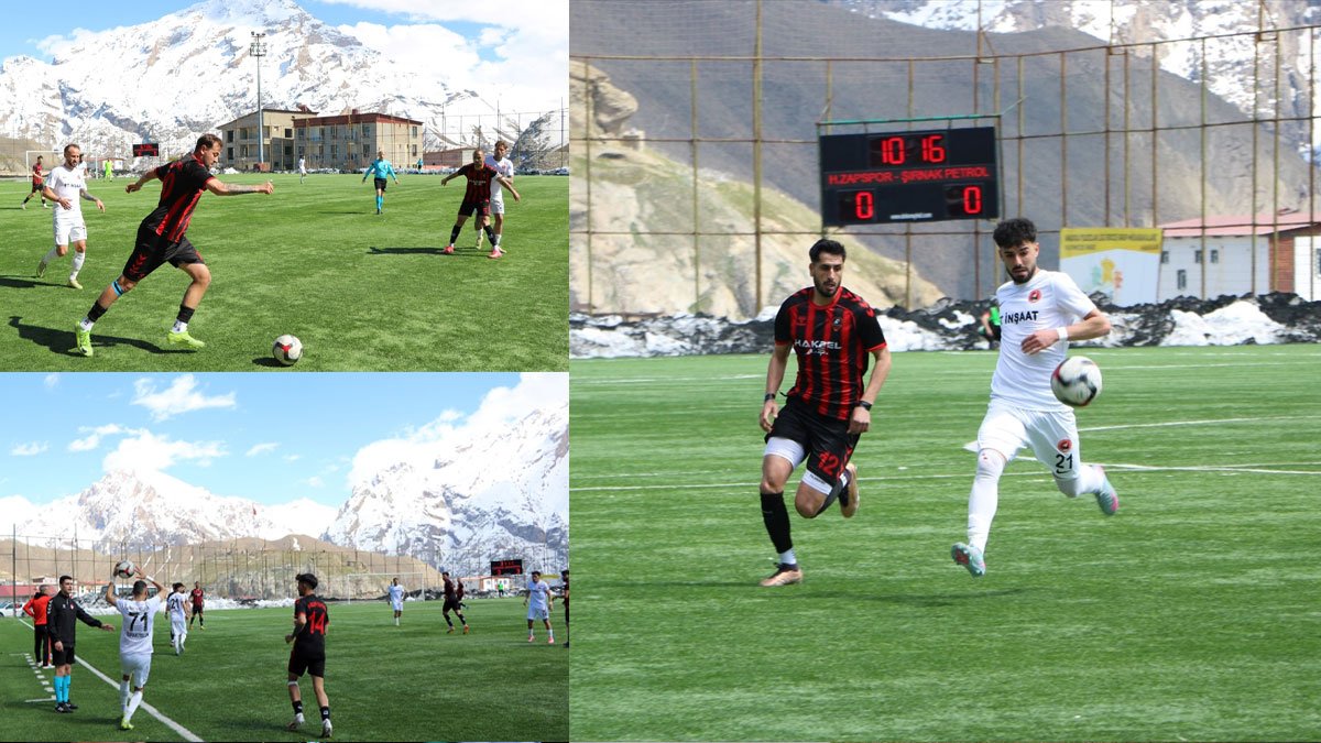 Hakkari Zapspor, Şırnak Petrolspor’la 0-0 kaldı; 2. sıradaki yerini korudu