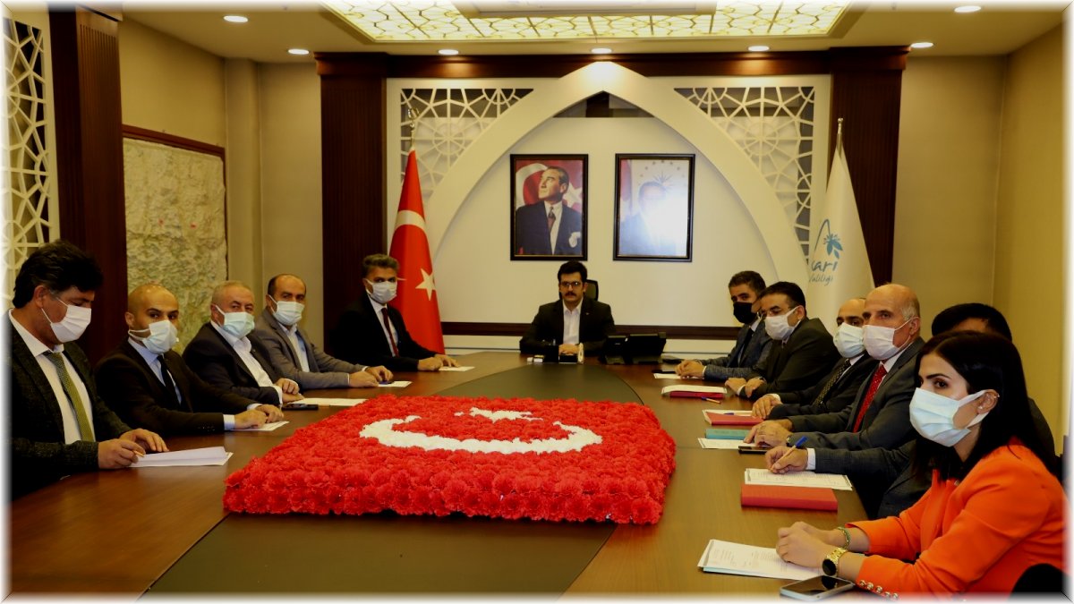 Hakkari’de ‘KÜSİ İl Planlama ve Geliştirme Toplantısı’ yapıldı