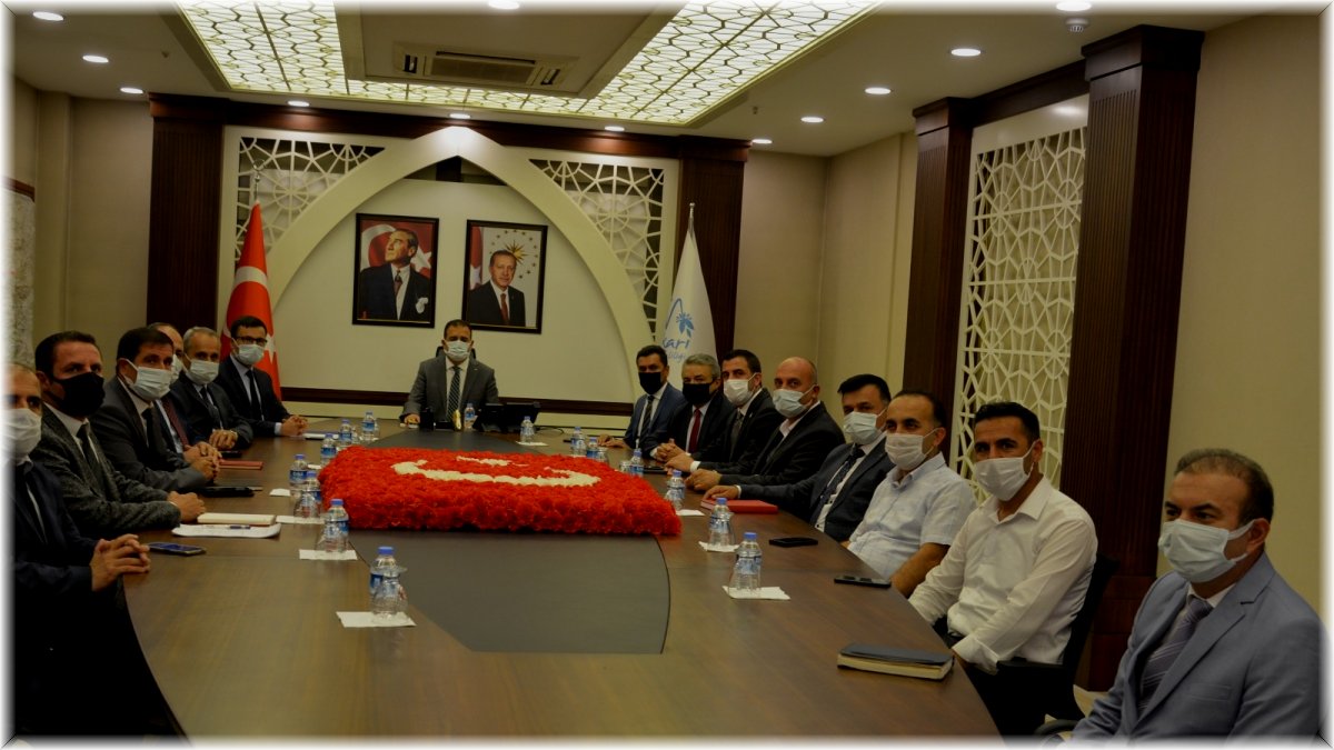 Hakkari’de yardım ve koordinasyon toplantısı