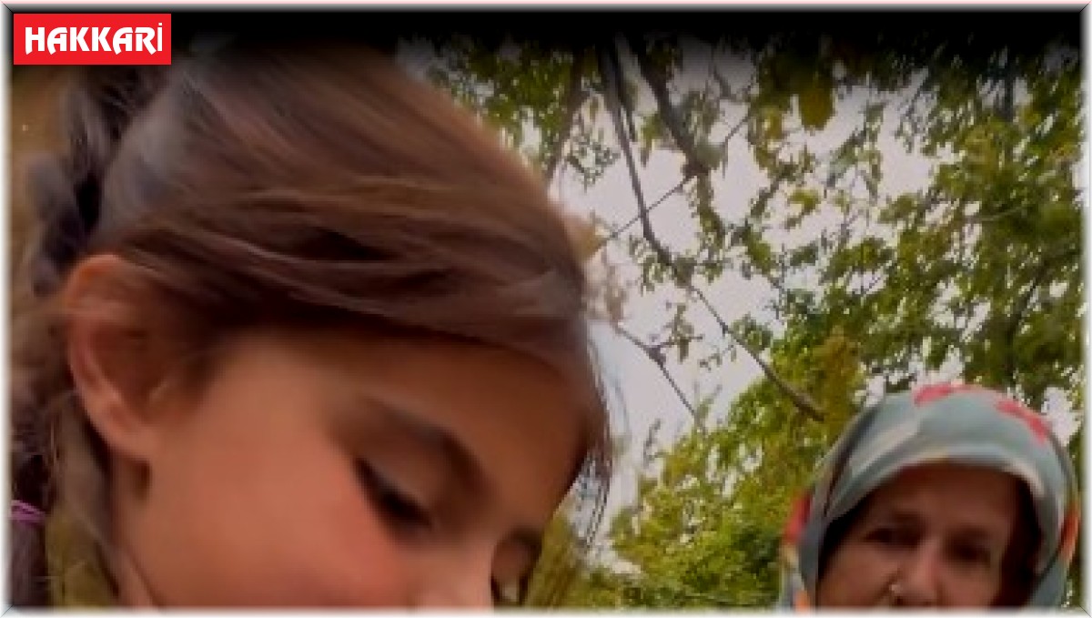 Hakkarili aileden yavru sincaplara şefkat eli