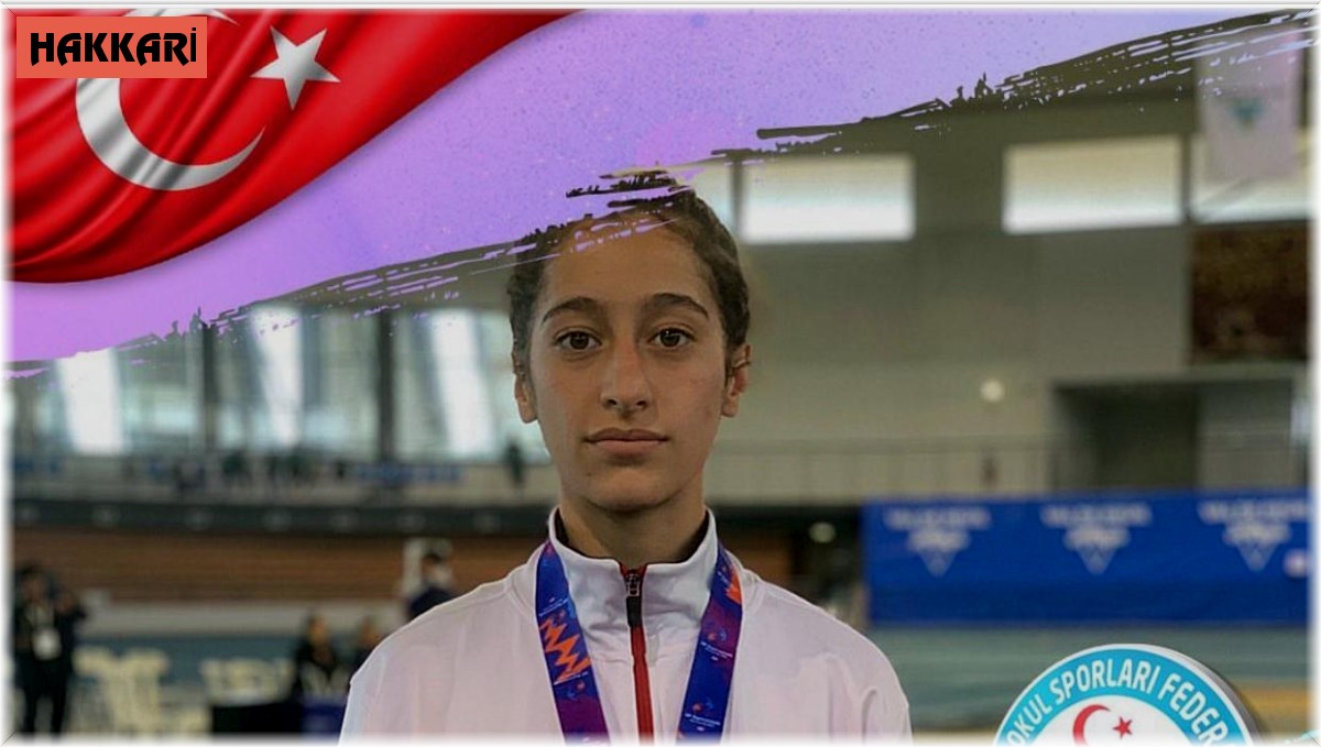 Hakkarili Nurgül dünya üçüncüsü oldu