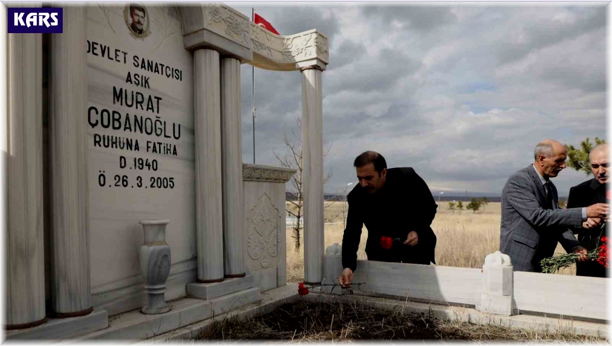 Halk Ozanı Çobanoğlu mezarı başında anıldı